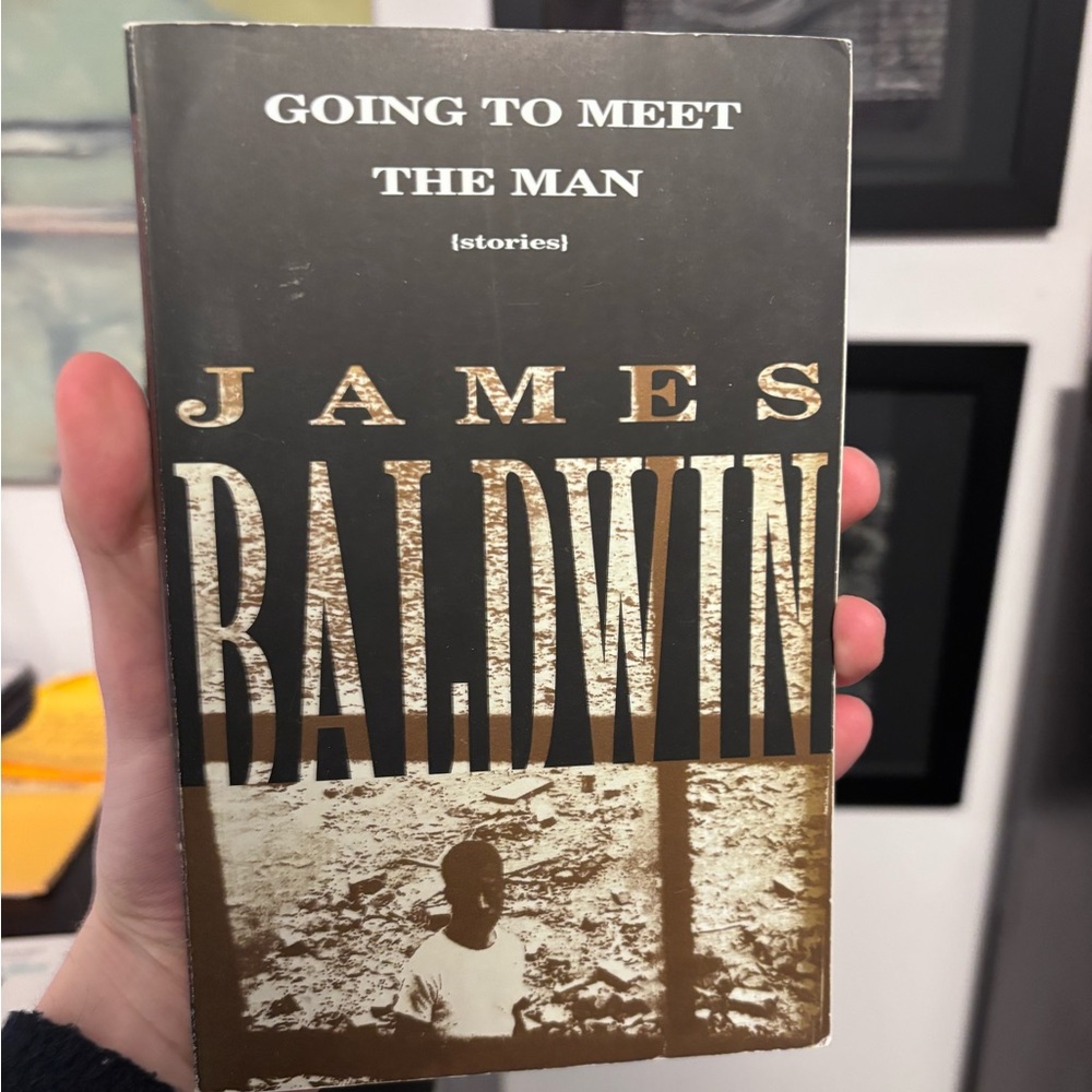 James Baldwin Book - Going to Meet the Man